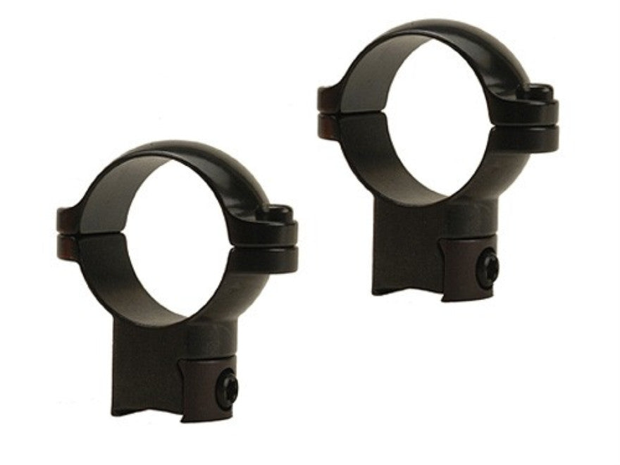 Leupold 1" Ring Mounts Rimfire 3/8" Grooved Receiver High Gloss