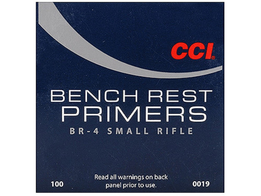 CCI Small Rifle Bench Rest Primers #BR4 (100pk)