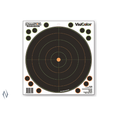 Champion Adhesive Visicolor " Bullseye Target (5pk)