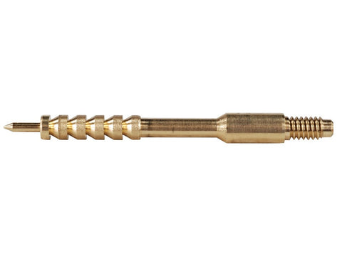Dewey Brass Spear Tip Cleaning Jag 243 Cal (Male Thread) (24JM)