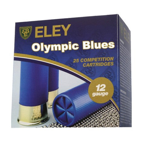Eley Olympic Blues Fibre Wad 12 Gauge Ammunition 2-3/4" 28 Gram #7-1/2 Shot (25pk)