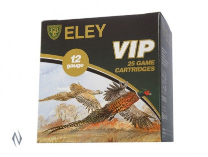 Eley VIP Elite Fibre Wad 12 Gauge Ammunition 2-1/2" 32 Gram #4 Shot (25pk)
