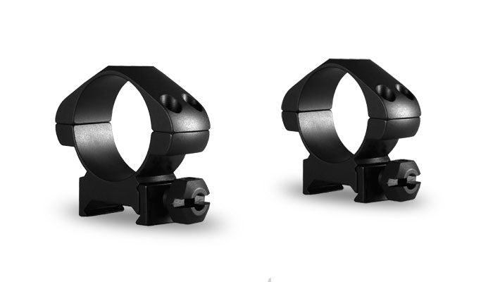 Hawke Precision Steel 30mm High Weaver Rings (23007)