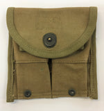 WWII US .30M1 Carbine Webbing Double Mag Pouch (M1CARBP)