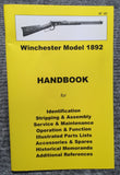 "Winchester Model 1892 Handbook" No 40 by Ian Skennerton - OUT OF PRINT