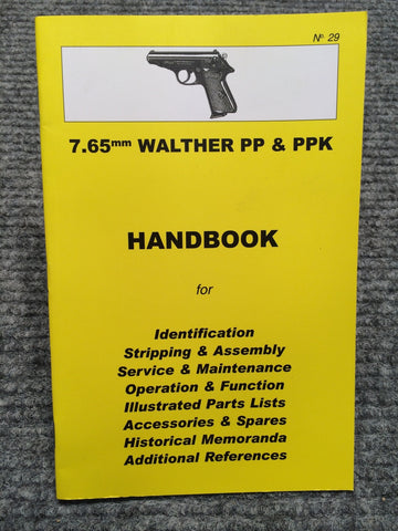"7.65mm Walther PP & PPK Handbook" No 29 by Ian Skennerton