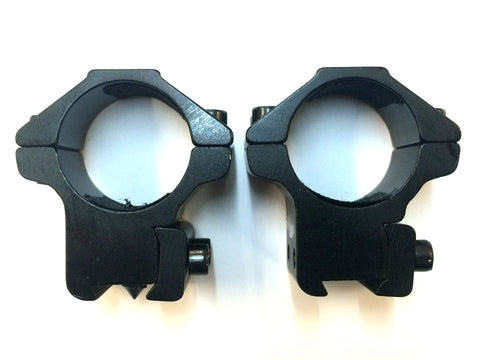 Osprey 3/8" Dovetail Rimfire 1" Medium Scope Rings Aluminum