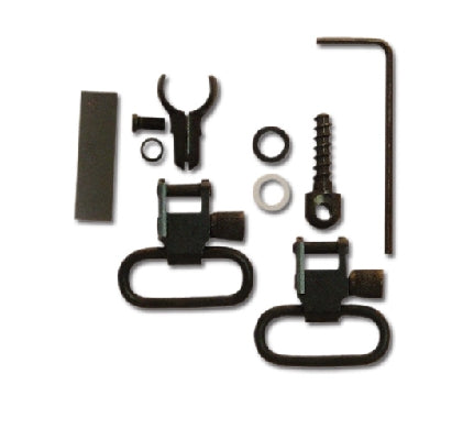 Grovtec Two Piece Barrel Band Swivel Set .800-.850 1" Loops (GTSW46)