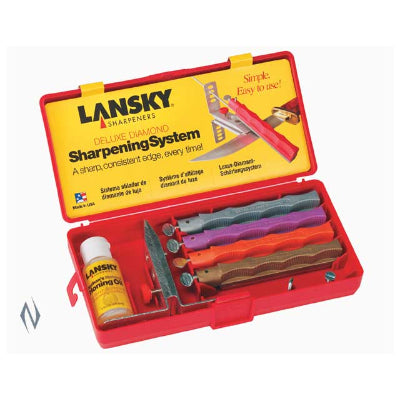Lansky Deluxe Diamond Knife Sharpening System (LKDMD) - <font color="red">NOT IN STOCK</font>