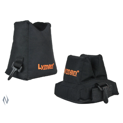 Lyman Crosshair Combo Front & Rear Shooting Rest Bags Nylon Black (7837805)