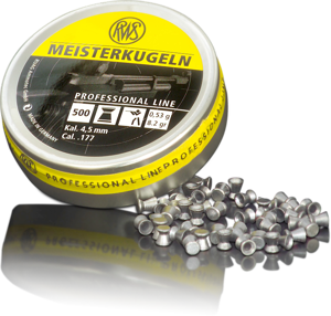 RWS 177 Cal Air Pellets - Meisterkugeln 8.2gr / 0.53g (500pk) (2135965)