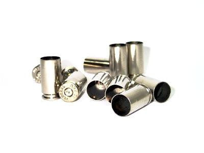 Mixed Once Fired 40 S&W Nickel Plated Brass Cases (89pk)