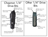 Chapman 1/4" Drive Socket Adapter