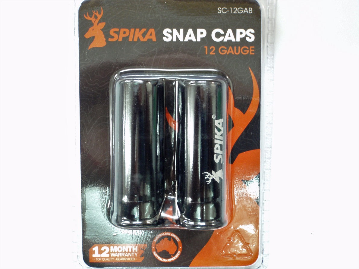 Spika 12 Gauge Snap Caps (2pk)(SC12GAB) Rebel Gun Works