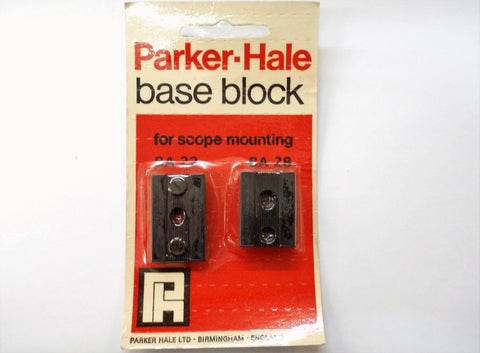 Parker Hale Twin Base Pack #22 and #28 for Browning, Mauser, Parker Hale and Weatherby Actions