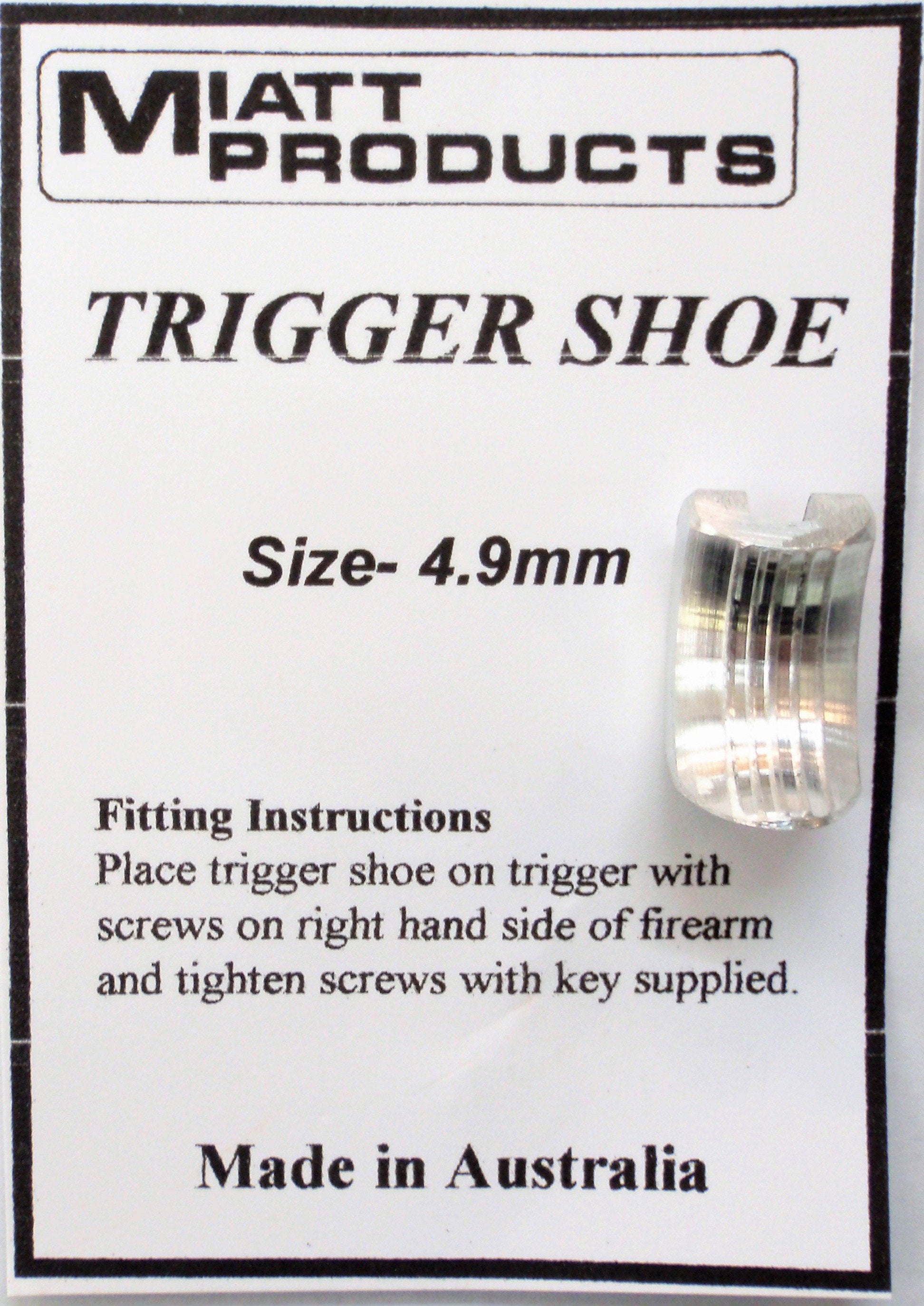 Miatt Trigger Shoe 4.9mm