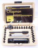 Chapman Model 8900 27 Piece Deluxe Screwdriver Set Tan (8900TAN)