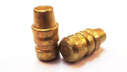Vindicator Cast Bullets .356 (9mm) 150 Grain Semi Wad Cutter Bevel Base (SWCBB) Gold Coating (750pk)