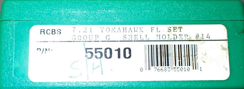 RCBS 2-Die Set 7.21 Tomahawk (U55010)