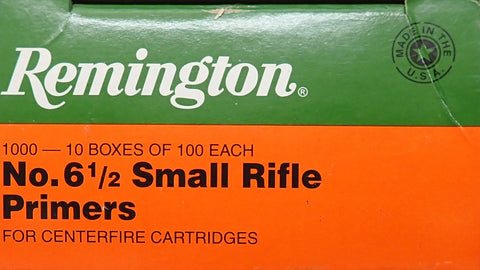 Remington Small Rifle Primers #6-1/2 (100pk)