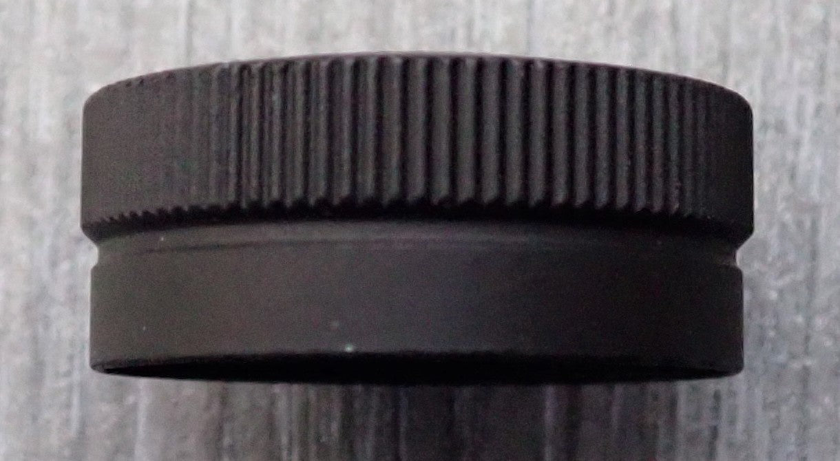 Leupold VX1, VX2, VX3 Turret Cap / Adjustment Cover – Black Aluminum