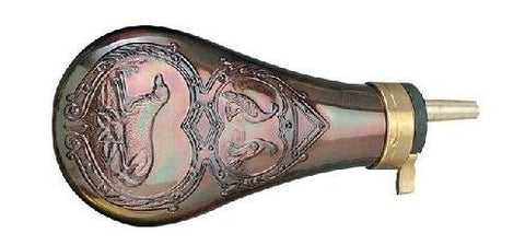 Pedersoli Remington Pattern Copper Powder Flask .44 Calibre (DP529-44)