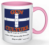 I Have A Right To Own A Gun Mug (with Pink Detail)
