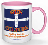 I Have A Right To Own A Gun Mug #2 (with Pink Detail)