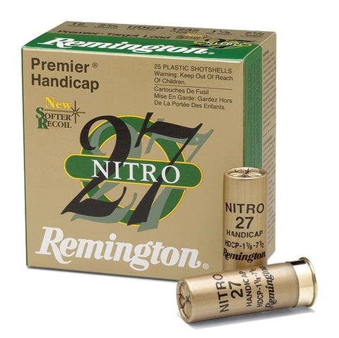 Remington Premier Target Load 12g Ammunition 7-1/2 Shot 2-3/4" 28 Gram 1290Fps (25pk)