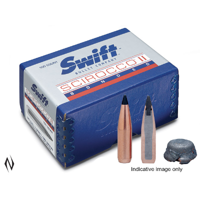 Swift Bullets  7 MM  (.284 Diameter)  150 Gr Scirocco 11  (100pk)