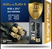 Sellier & Bellot Self Defense 410 Ammunition 2-1/2" 15 x BB's 1 x 000 Buck (25pk)