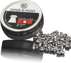 RWS 177 Cal Air Pellets - Super-H-Point 6.9gr / 0.45g (500pk) (2136678)