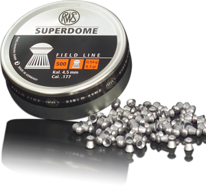 RWS 177 Cal Air Pellets - Superdome 8.3gr / 0.54g (500pk) (2136791)