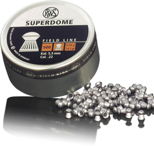 RWS 22 Cal Air Pellets - Superdome 14.5gr / 0.94g (500pk) (2136805)