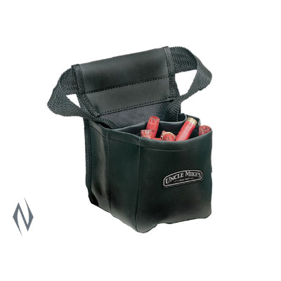 Uncle Mike's Padded Double Shot Shell Pouch with Adjustable Belt