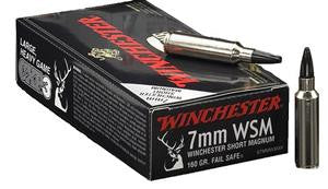 Winchester Supreme 7mm  WSM Ammunition 160 Grain Fail Safe Hollow Point (20pk) - REDUCED TO CLEAR