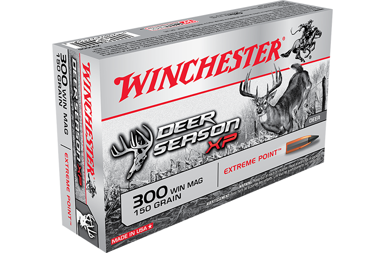 Winchester Deer Season XP Ammunition 300 Winchester Magnum 150 Grain Extreme Point (20pk) (X300DS)