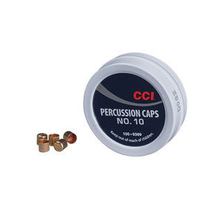 CCI No.10 Percussion Caps (100pk)
