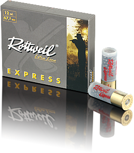 Rottweil Extra Line 12 Gauge Ammunition 2-5/8" 7/8 oz Express Buckshot (10pk) (RWS2316887)