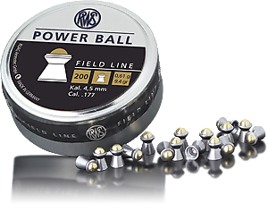 RWS Power Ball 0,61g 177 Cal Air Pellets (200pk) (2318605)