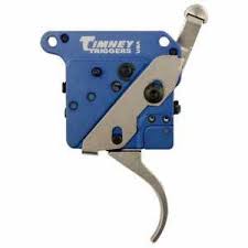 Timney Two-Stage Rifle Trigger Remington 700  with Safety Curved Nickel Plated (T532-16)