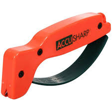 Accusharp Knife and Tool Sharpener (Orange)