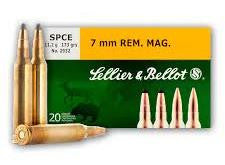 Sellier & Bellot Ammunition 7mm Remington Magnum 173 Grain Soft Point Cutting Edge (20pk)