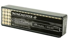Winchester Super Suppressed Ammunition 22 Long Rifle (22LR) 45 Grain Black Copper Plated Round Nose (RN) (100pk)