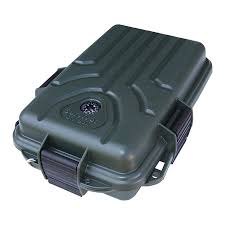 MTM Ammo Travel-Survivor Dry Box 10" x 7" x 3" Plastic Green