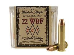 CCI Ammunition 22 Winchester Rimfire (WRF)  45 Grain Jacketed Hollow Point (JHP) (50pk)