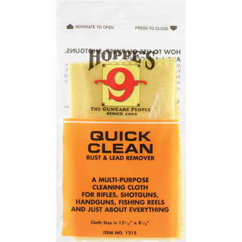 Hoppe's Quick Clean Rust & Lead Remover Cloth (1215)