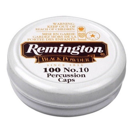 Remington  No.10 Percussion Caps (100pk)
