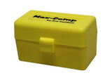 Pro-Tactical Max Comp Ammo Box Small Rifle 50 Round Yellow Fits 17 Remington, 204 Ruger, 223 Remington