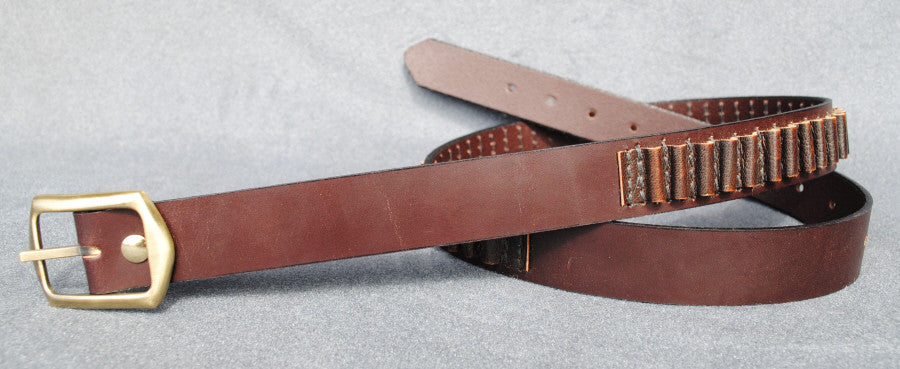 Dingo Leather Rimfire Cartridge Belt 42"-52"